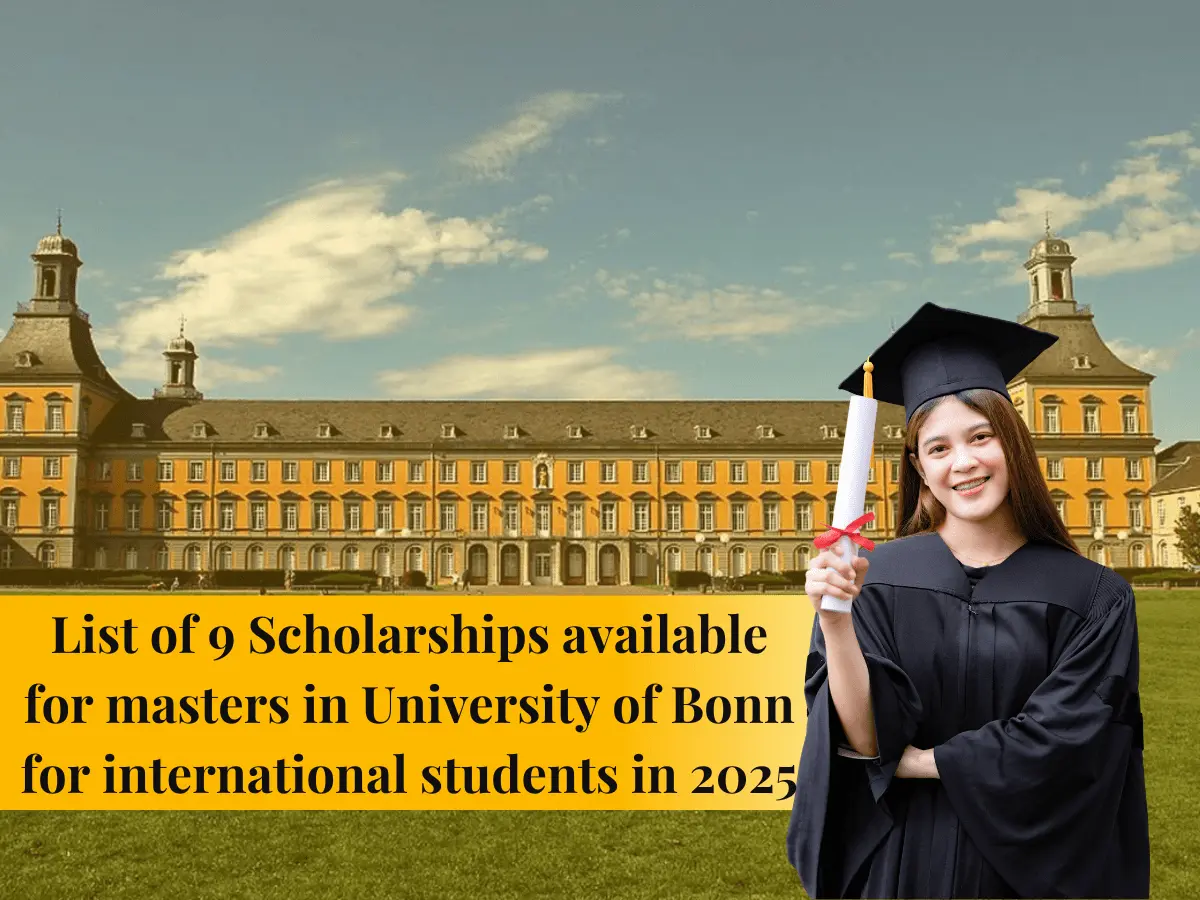 List of 9 Scholarships available for masters in University of Bonn for international students